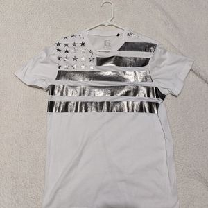 G by guess t-shirt American flag small (S)